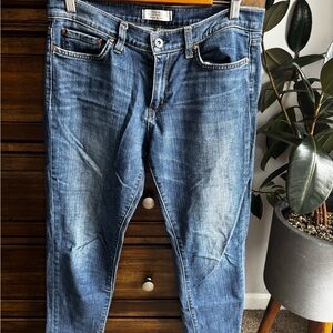 Classic Blue Slim Jeans for Women